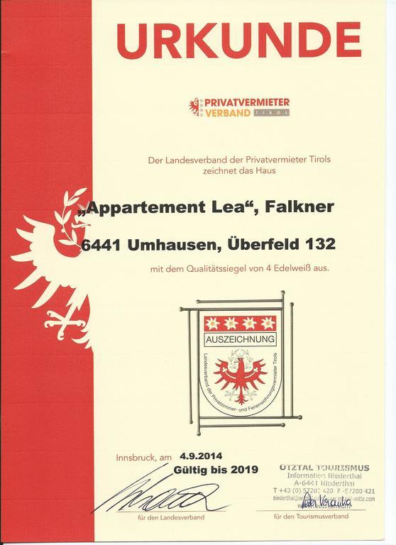 Appartement Lea Umhausen Exterior photo
